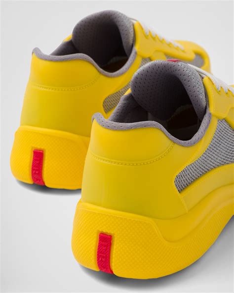 yellow prada american cup sneakers for men|prada america's cup hoodie.